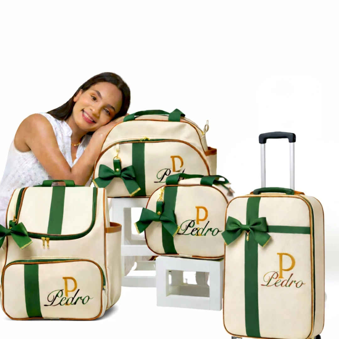Bolsa Maternidade Mala Personalizada Menino Luxo Kit Bolsa Maternidade Nome Personalizada
