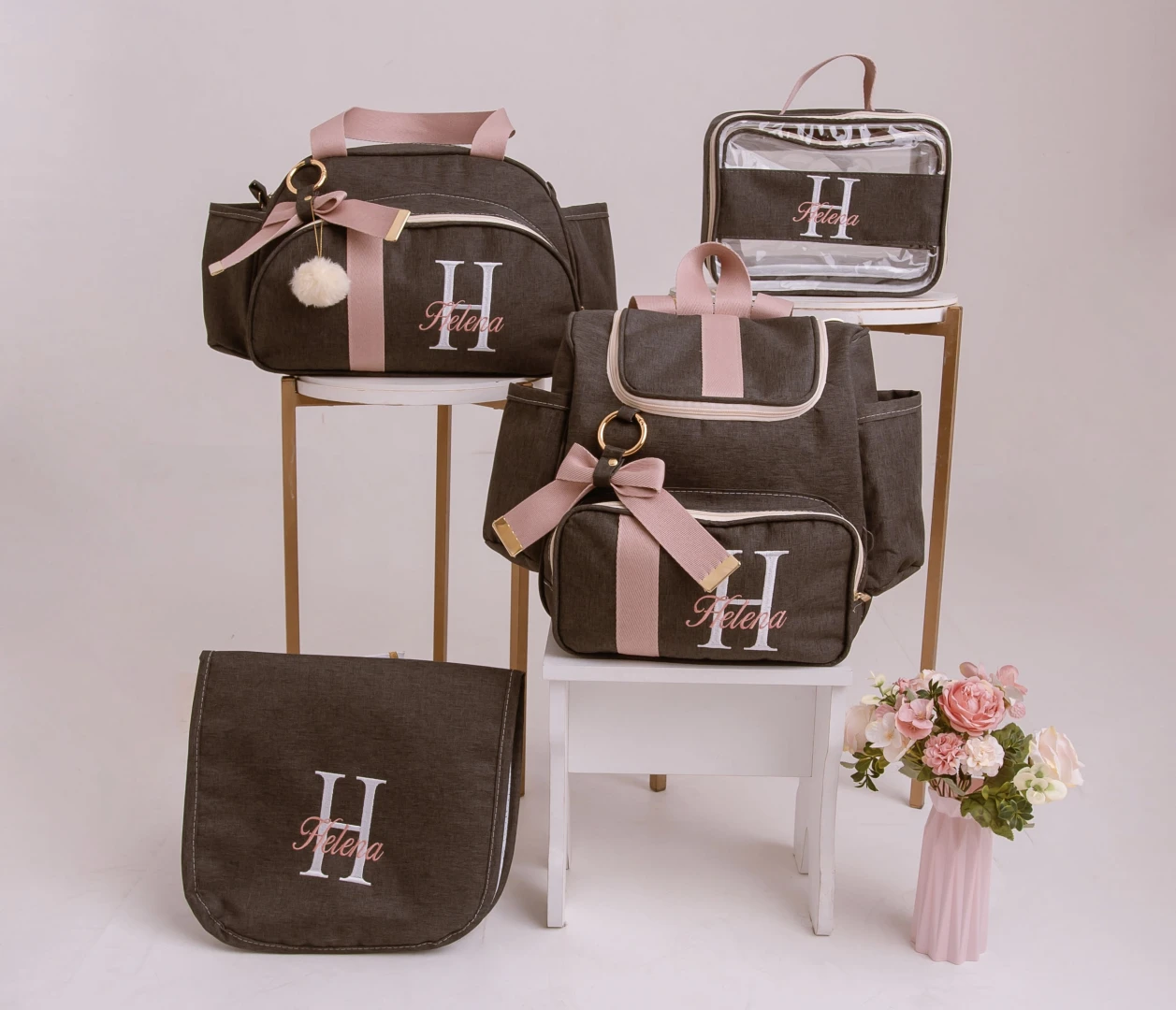 Bolsa Maternidade Personalizada Térmica Impermeável Coleção Alta Linha