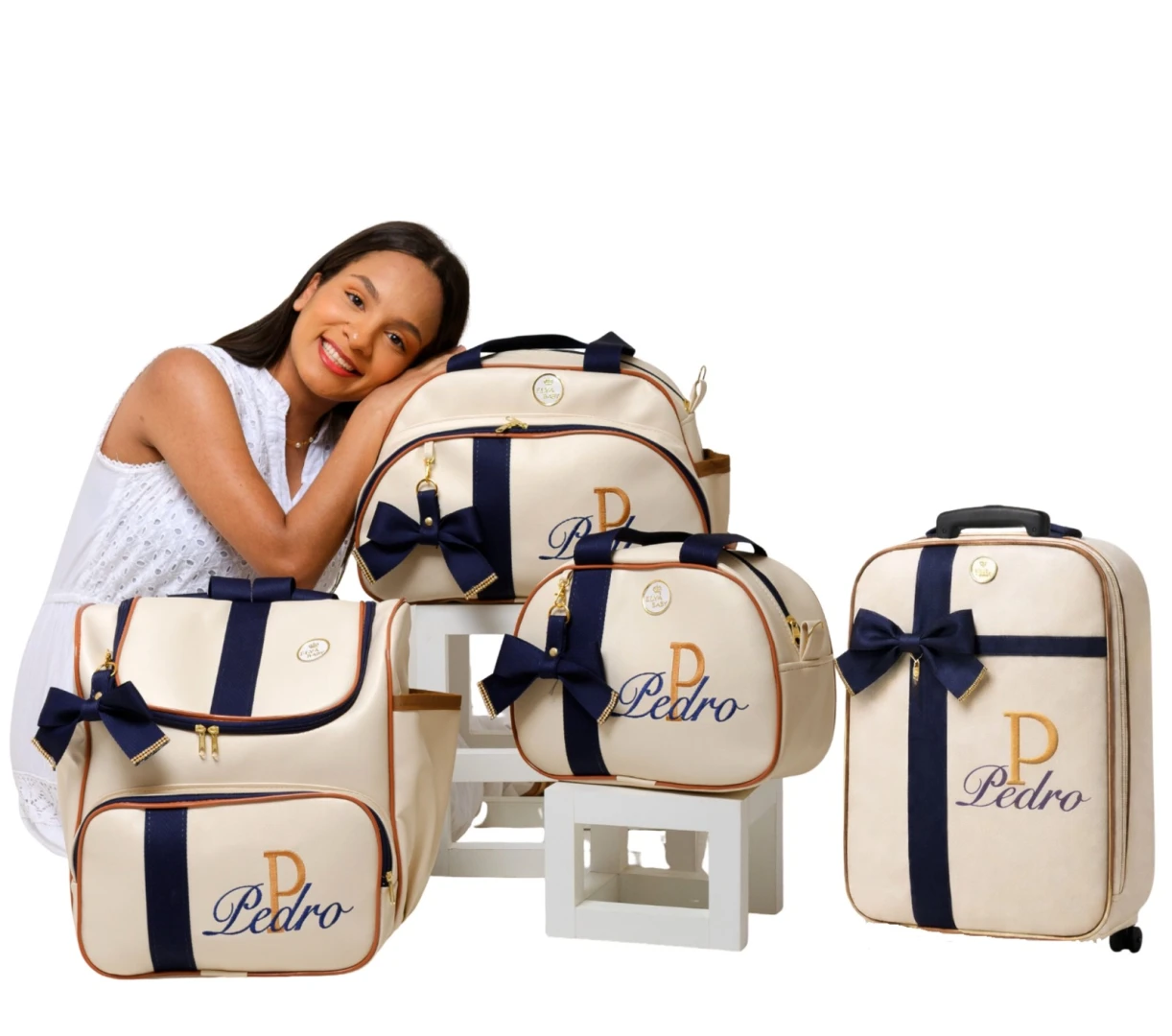 Bolsa Maternidade Personalizada Menino Menina Kit Bolsa Maternidade Mala Personalizada Nome Do Bebê